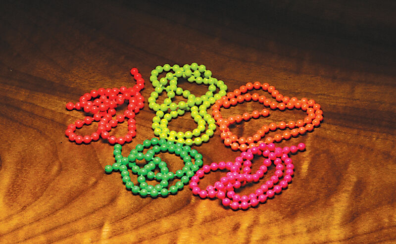 Hareline Fluorescent Bead Chain Eyes