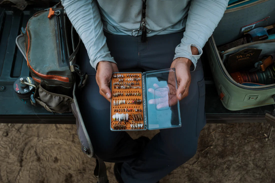 Fishpond Tacky Original Fly Box - Burnt Orange