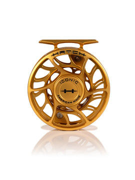 Hatch 2025 Custom Iconic Fly Reel - Fool's Gold