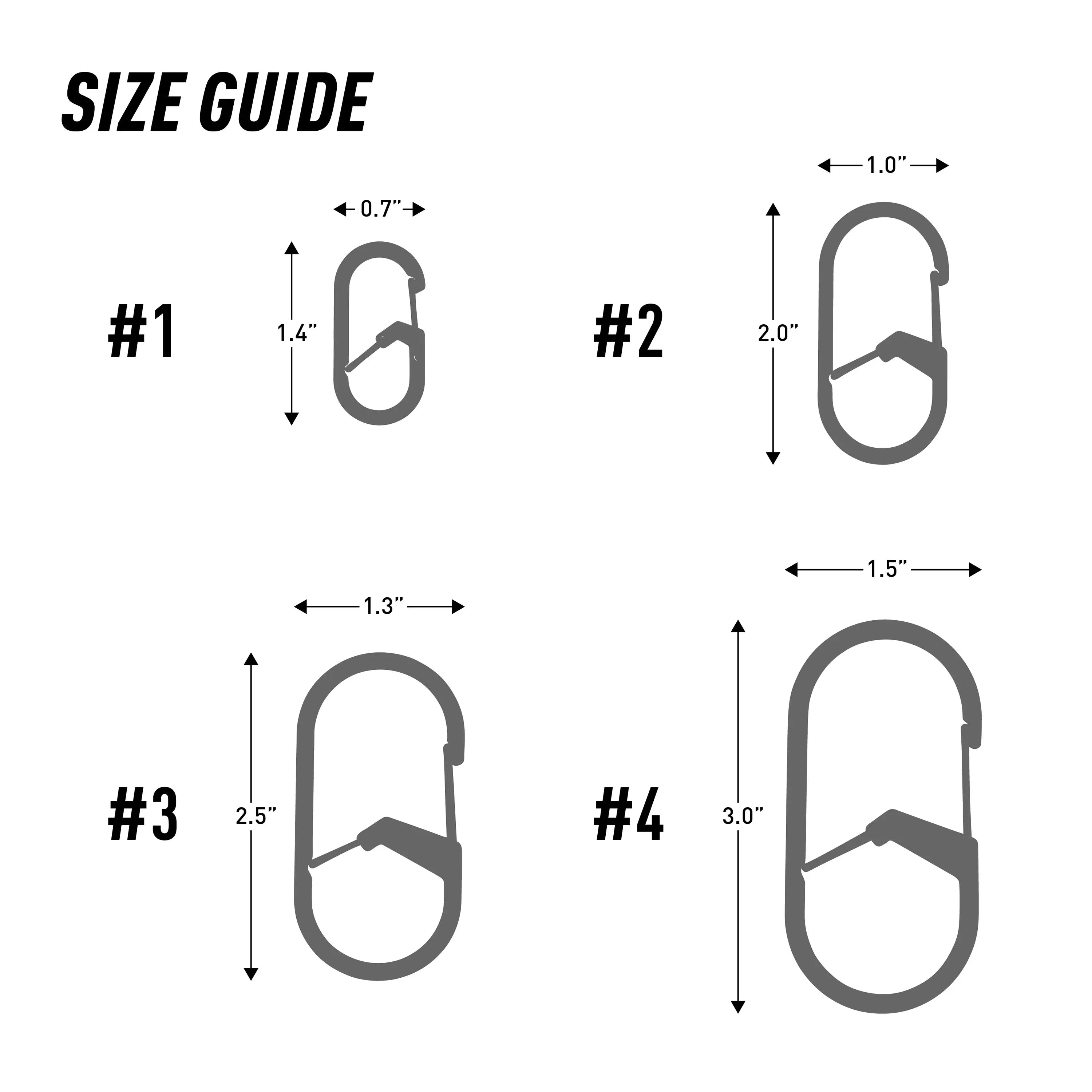 Nite Ize G-Series® Dual Chamber Carabiner