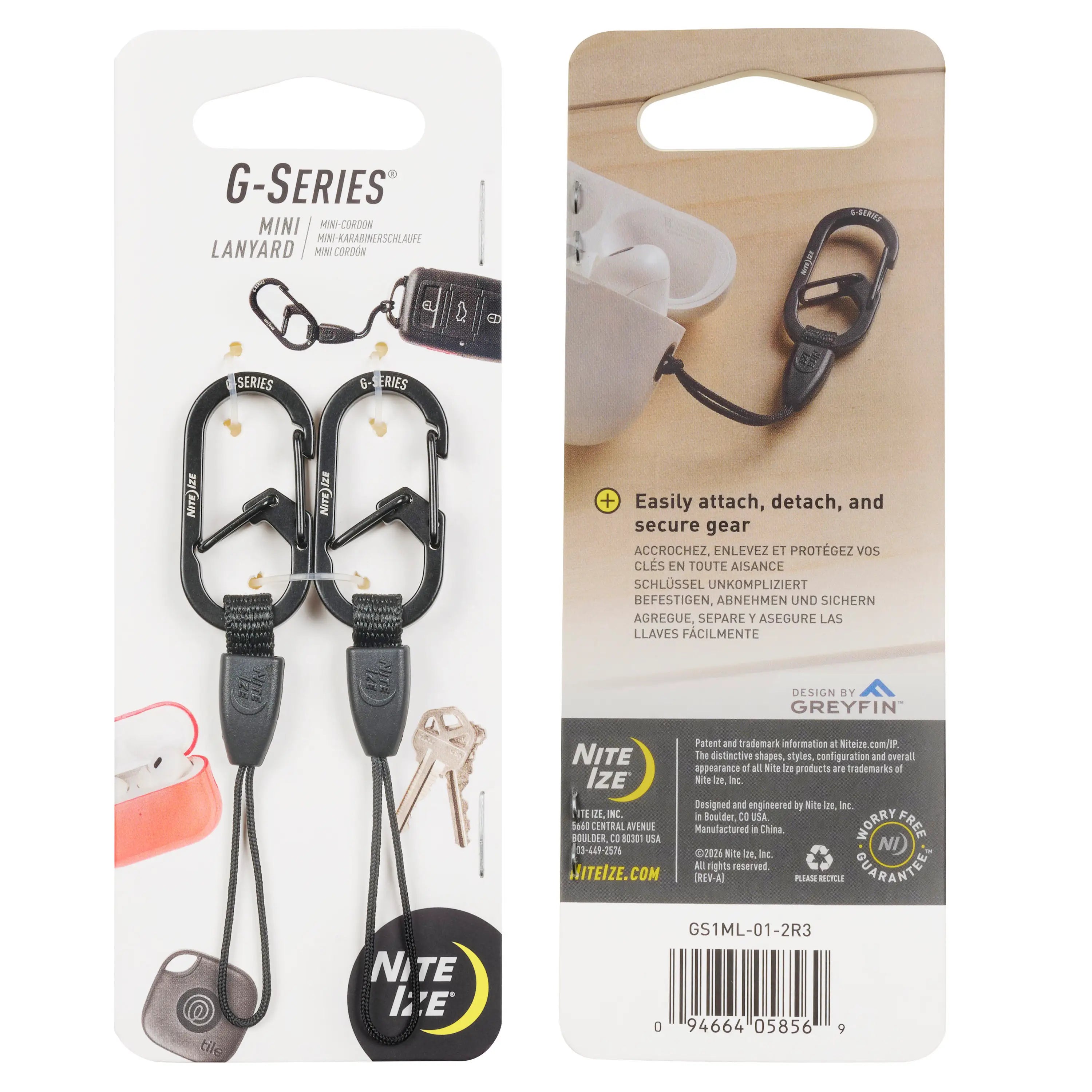 Nite Ize G-Series Mini Lanyard - 2 Pack