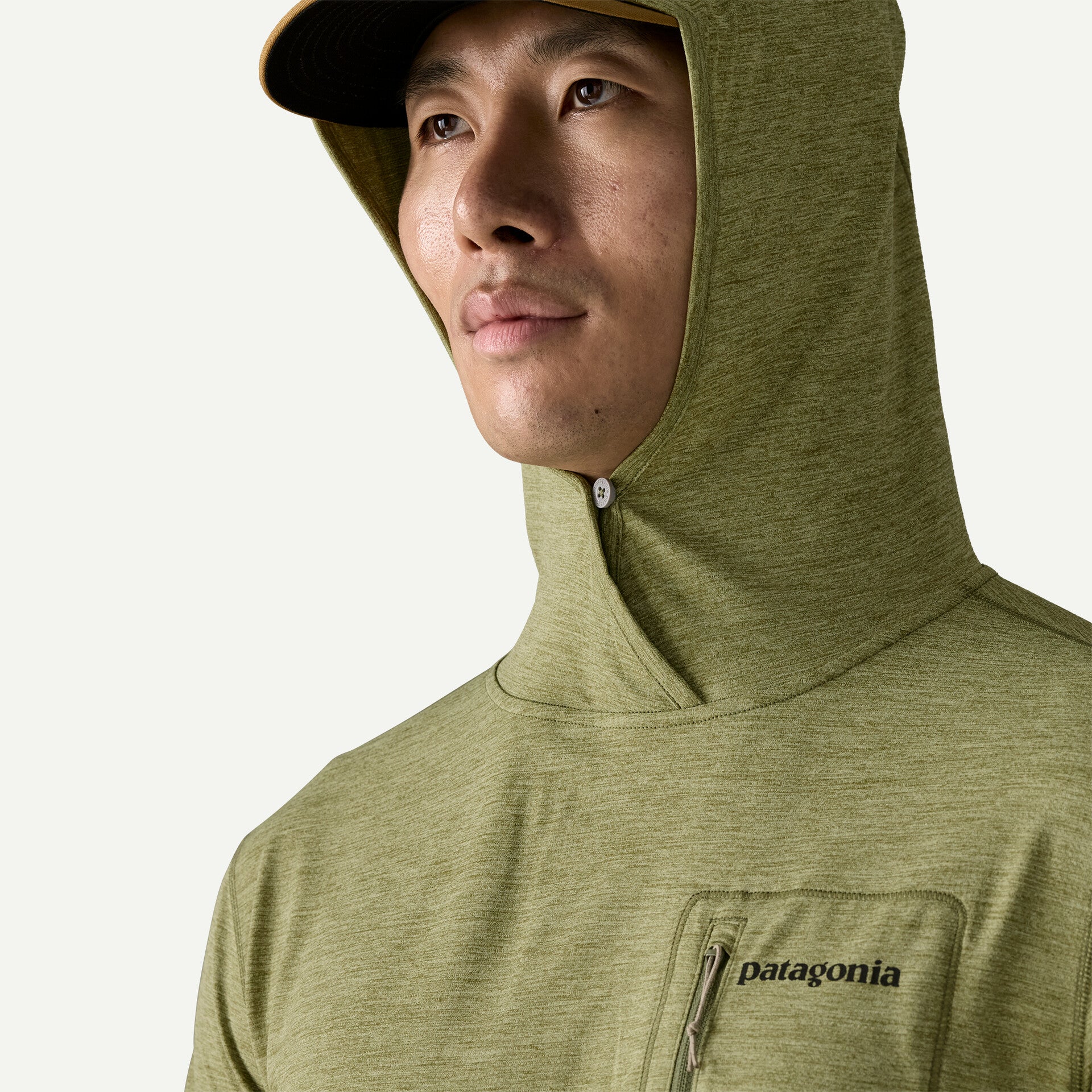 Patagonia M's Capilene® Cool Sun Hoody - Fitz Roy Trout