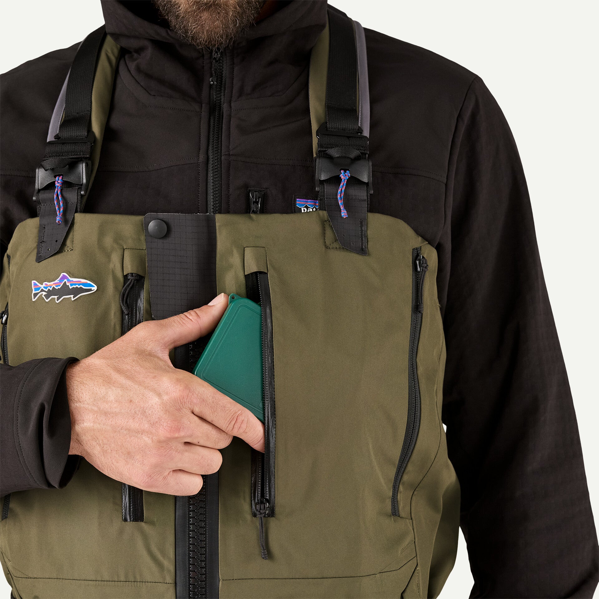 Patagonia M's Swiftcurrent® Expedition Zip-Front Waders