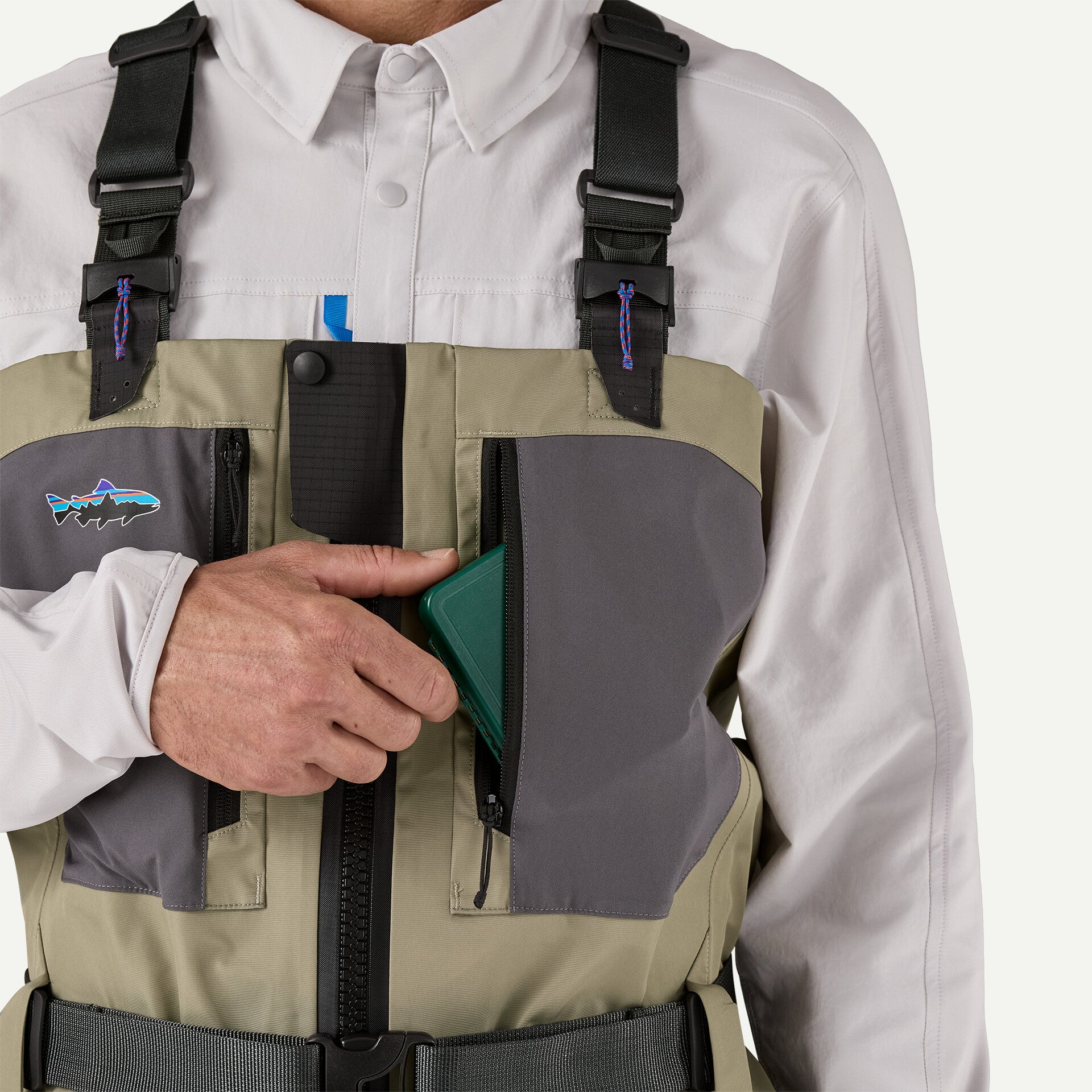 Patagonia M's Swiftcurrent® Traverse Zip-Front Waders