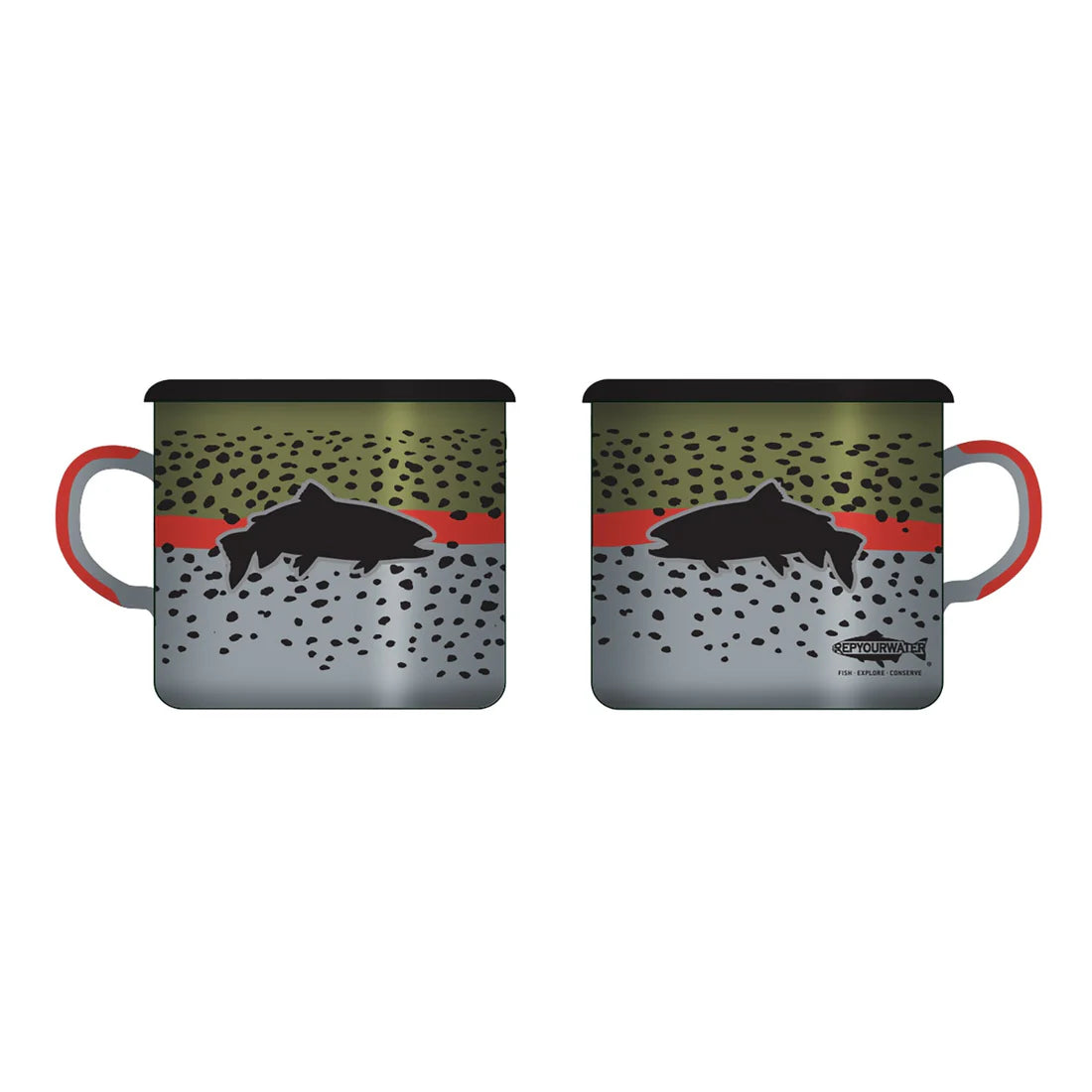 RepYourWater Rainbow Flank Camp Mug