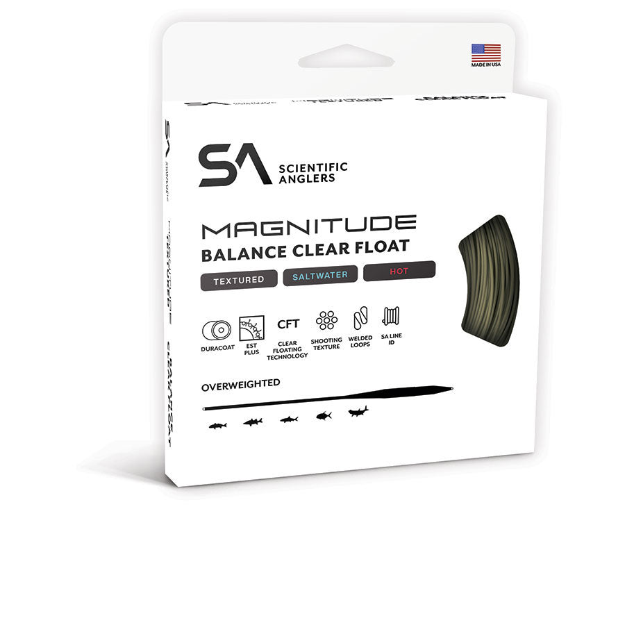 Scientific Anglers Magnitude Textured Balance Clear Float Fly Line