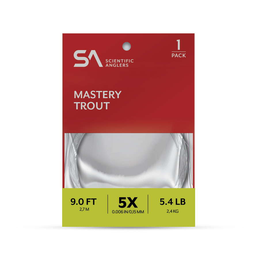 Scientific Anglers Mastery Trout Leader 1 Pack