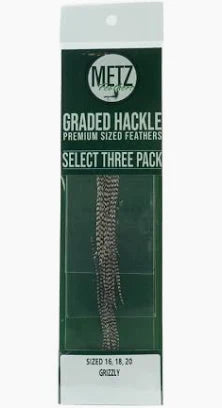 Metz Select Three Pack Hackle