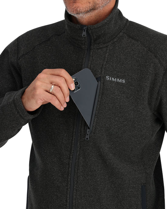 Simms M's Rivershed - Full Zip Fleece