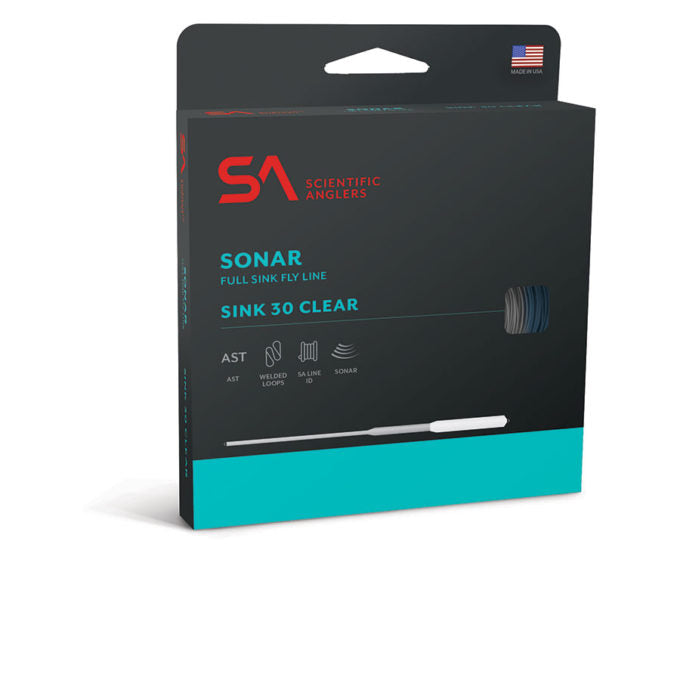 Scientific Anglers SONAR Sink 30 Clear Fly Line