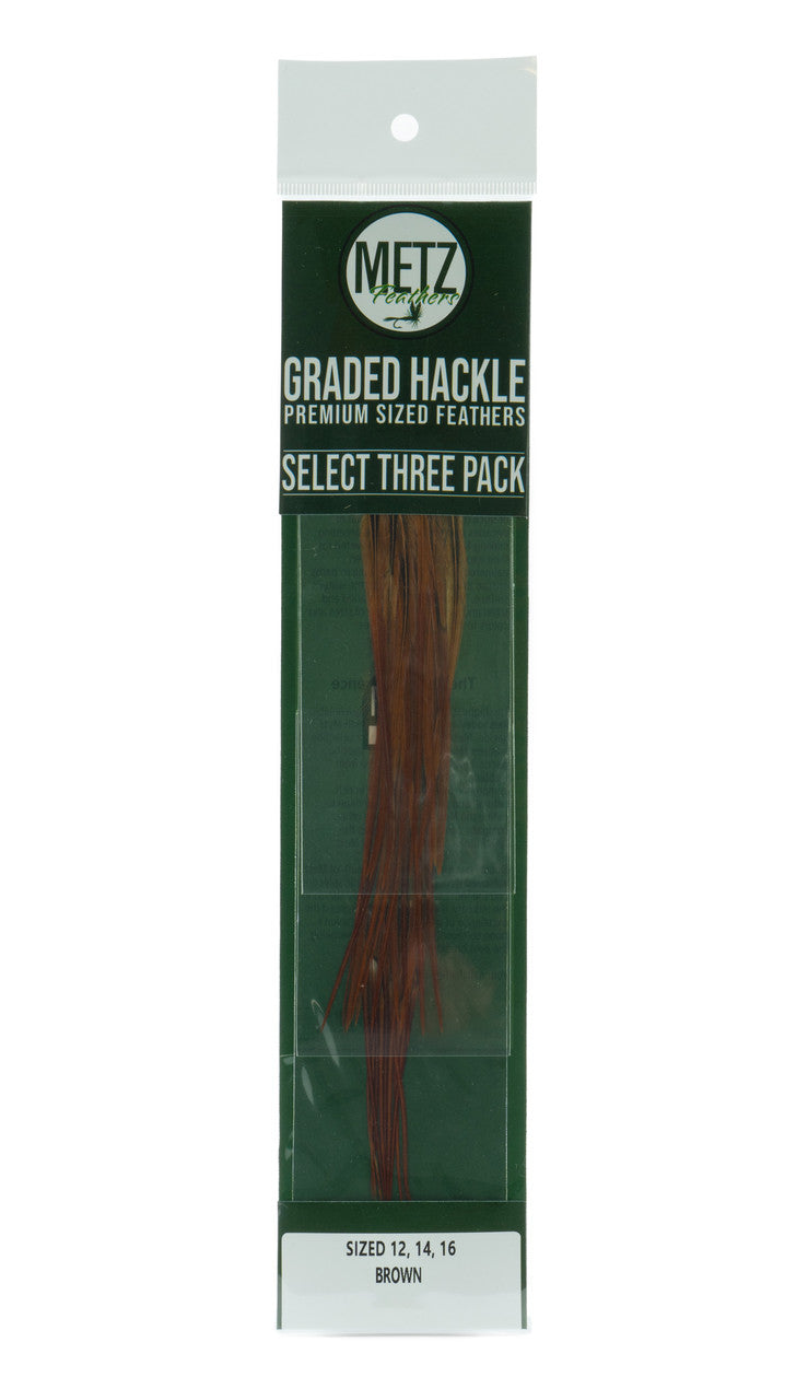 Metz Select Three Pack Hackle