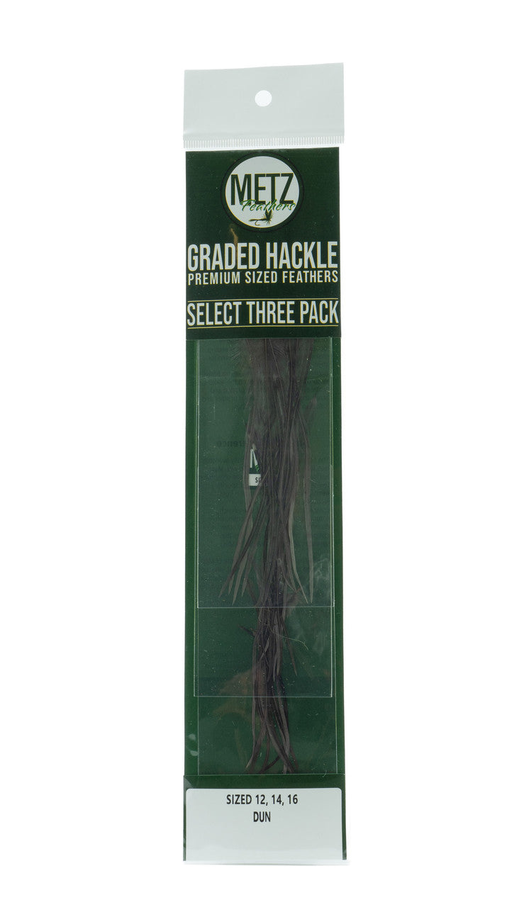 Metz Select Three Pack Hackle