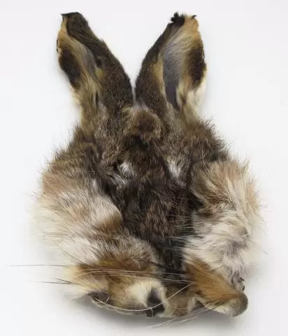 Wapsi Hares Mask - Natural Brown