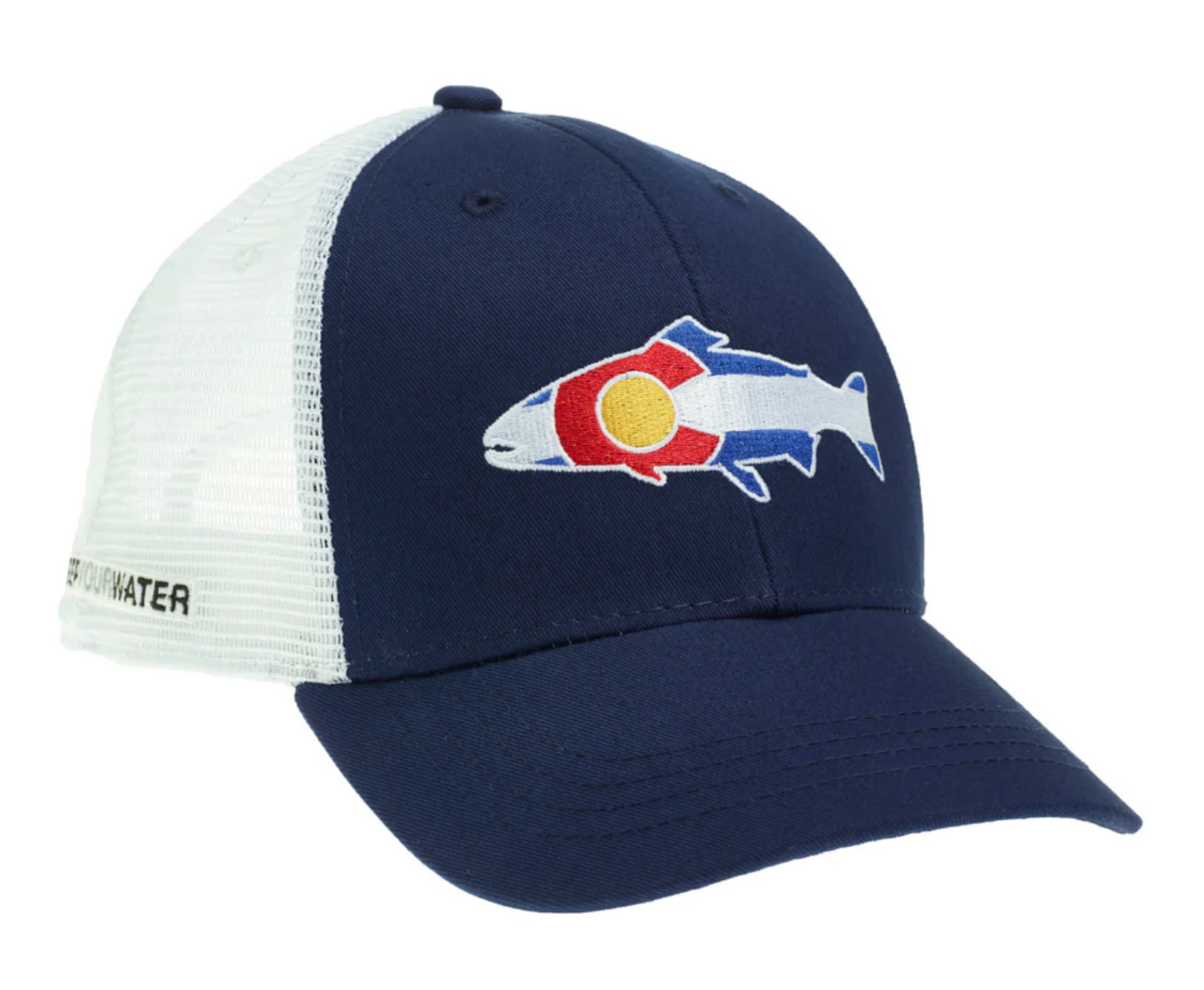 RepYourWater CO Trout Flag Hat